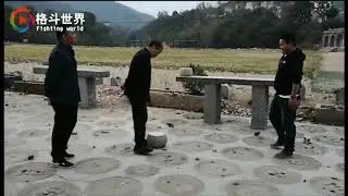 Тренировка подсечек в ушу