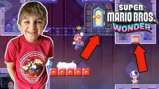Big Brain Super Mario Wonder Moves