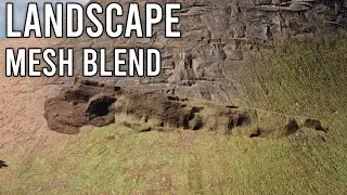 Blending Objects into your Landscape | Unreal Engine 5