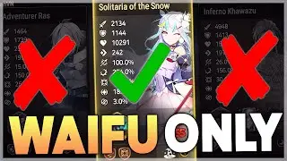 DRAFT MODE AGAIN but I ONLY PICK WAIFUS!! - Epic Seven