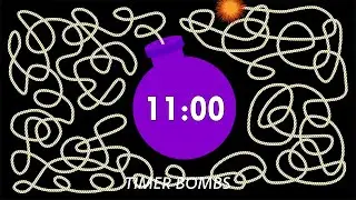 11 Minute Purple Timer Bomb | Cartoon Explosion