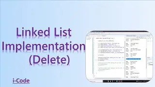 #1.3 Linked List Implementation using java |  Delete |First Node , Last Node , Specific Node