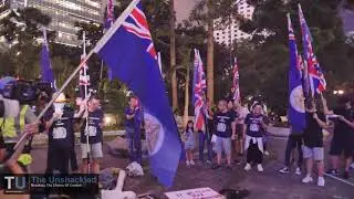 Hong Kong Protesters Sing 