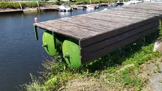 Элинг в яхт клубе Балтиец