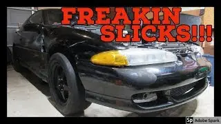 The 1g DSM get SLICKS!! + some more tear down!