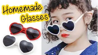 How to make sun glasses at home|| Sajal's Art