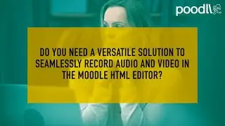Cloud Poodll for the HTML Editor with captions