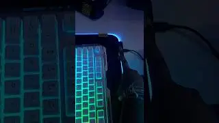 New RGB mouse pad with keyboard unboxing 🤩🥵 #unboxing #shorts #mousepad