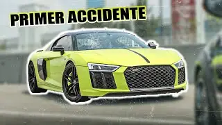 Primer accidente de mi Audi R8 😭* carrera Vs Carlos Muñoz !!!