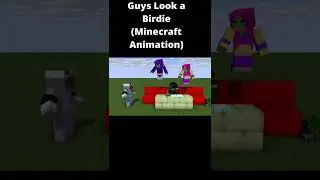 Guys Look a Birdie Minecraft Animation 1