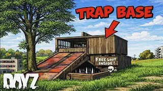 How A TRIO BUILT A 4000 IQ TRAP BASE In DayZ!