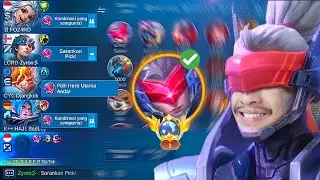 TOP GLOBAL SABER😭 BARU KALI INI DAPAT TIM RESPECT SAMA SABER ❗ Mobile Legends