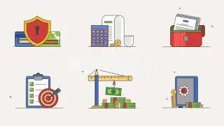 100+ Icons Pack Animated Icons - After Effects Template