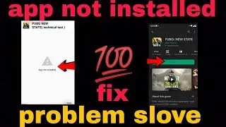 app not installed problem slove ||pubg new state||
