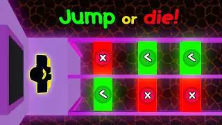 How to make a squid game glass bridge system! | Roblox Studio