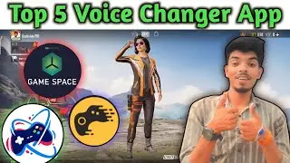 Top 5 voice changer app for pubg*bgmi*free fire (part-2) | How to change voice like girl