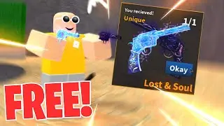 SOMEONE GAVE ME THE RAREST GUN FOR FREE! [Roblox Kat Lost And Soul]