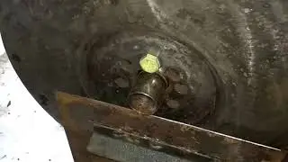Балансировка маховика с трактора ЮМЗ на Дровокол