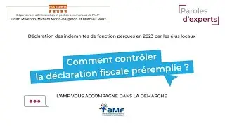 Déclaration des indemnités de fonction perçues en 2023 par les élus locaux