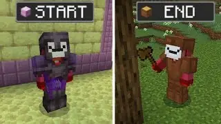 Minecraft but you Beat it Backwards...