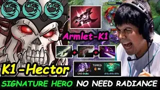 K1 Hector Peru God Carry - Wraith King Signature Hero 200 IQ BUILD No Need Radiance Dota 2