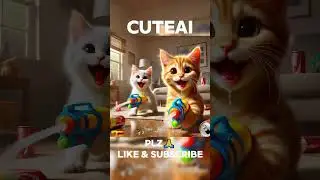 Naughty Kitten Brothers😼🎮🌊