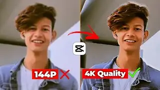 How to convert Normal Video 4k ultra hd in android | Capcut 4k Quality tutorials | Capcut Editing