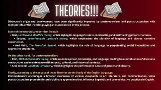 Theories
