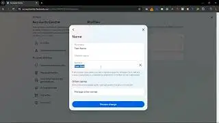 How to Change Name on Facebook #facebook