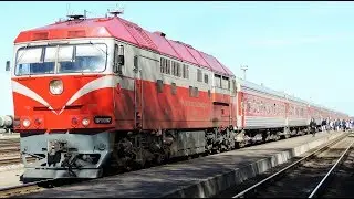 ТЭП70-0347  Клайпеда - Вильнюс / TEP70-0347 Klaipeda - Vilnius