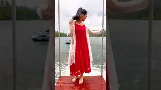 Flyboard ride adventure 😘 Girl have fun & flying on water #flyboard