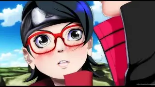 La inyección intramascular a Sarada - Comic Boruto : Naruto Next Generación