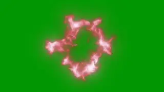 Smoke Burst Footage Green Screen 2