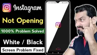 Instagram Not Opening | How to Solve Instagram Black Screen Problem