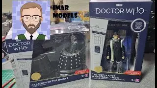 B&M Exclusive Doctor Who Sets - Genesis & 1st Doctor Tardis