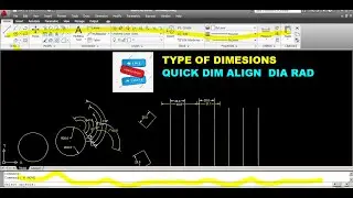 AUTOCAD DIMESIONS BASICS autocad tutorial, how to add dimensions in autocad