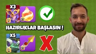 ETKİNLİK BİTİNCE BU ORDUYU KULLANIN ! CLASH OF CLANS