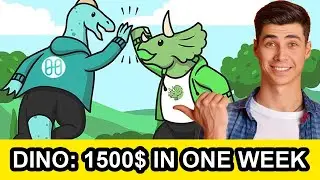 Polygon matic: farming 1.500$ in 1 week on DinoSwap