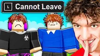 Trapping My Friends in a Roblox Game YOU CAN'T LEAVE...