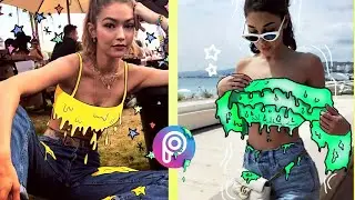 PicsArt GRIME ART CLOTHES EFFECT | Editing Tutorial | New Ideas In PicsArt - Thomas Tutorial PH