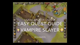 OSRS Vampire Slayer Quest Guide