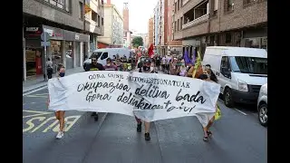 Gune autogestionatuen aldeko mobilizazioa Itzubaltzeta/Romon