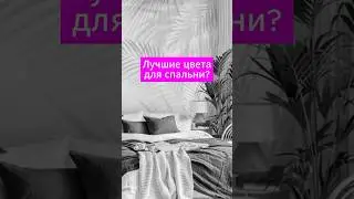 Какой цвет лучше всего выбрать в спальню? Можно ли использовать яркие принты на обоях или фресках?