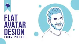Inkscape Tutorial : Create Flat Avatar Design from Photo