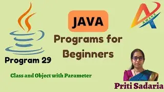 Java Programming Tutorial: Class and Object with Parameter