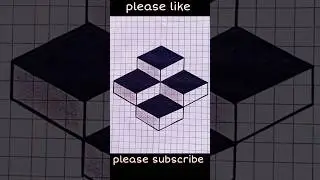 Easy simple 3d illusion 🥰🥰 #shortvideo #trending_ #youtubeshorts_ #3dillusiondrawing