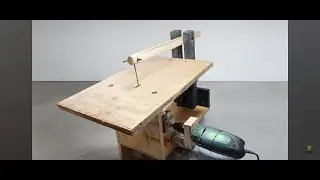 How to Make a Precision Scroll Saw Machine | DIY Woodworking Tool