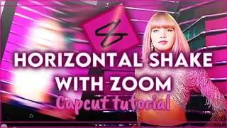 Horizontal shake with zoom + flash and fade-out tutorial using capcut