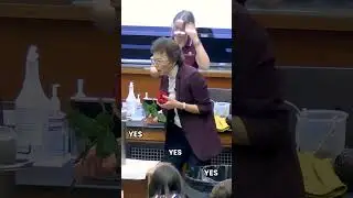 Be careful giving a flower to Dr. Tatiana. 🌸☠️ You might not get it back! 😂 