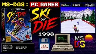 MS-DOS : Pc Games / Ski Or Die - 1990